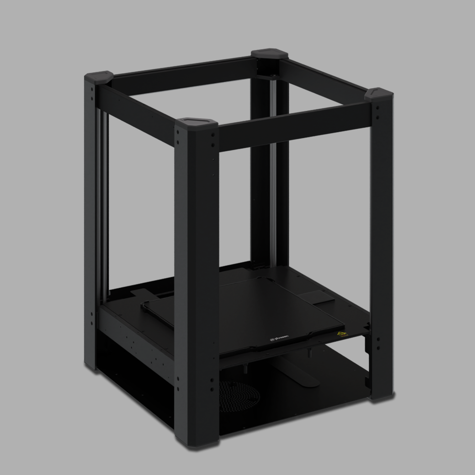Phrozen ARCO frame highlighting its aerospace-grade alloy construction for stable and reliable printing.