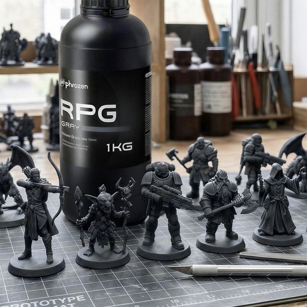 phrozen RPGレジン Gray 1kg 光造形プリンターレジン All About Phrozen RPG Resin: Features, Performance, and More