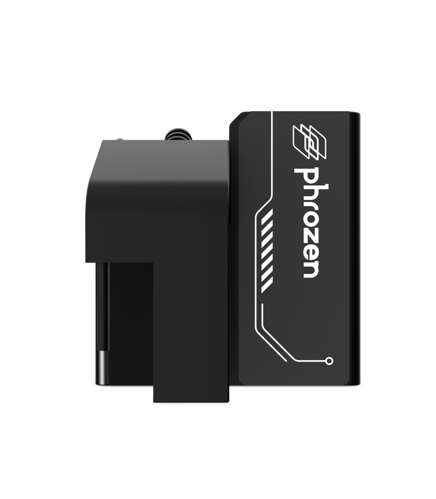 Front view of the Phrozen Pump & Fill 3D printing accessory.