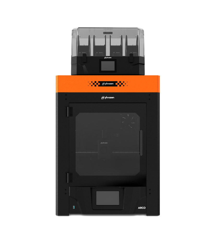Front view of the Phrozen ARCO FDM 3D printer.